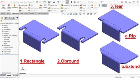 sheet metal corner relief|auto relief solidworks sheet metal.